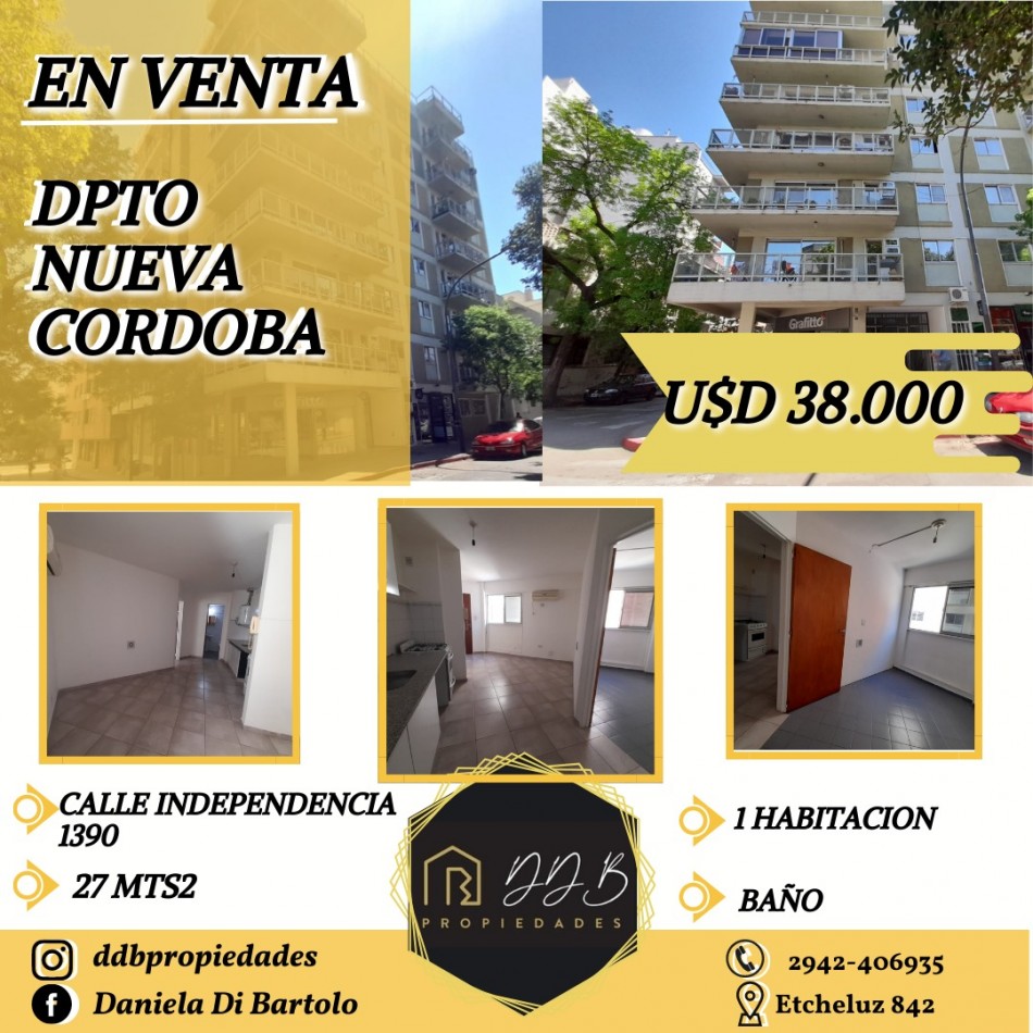 DPTO EN VENTA- NUEVA CORDOBA