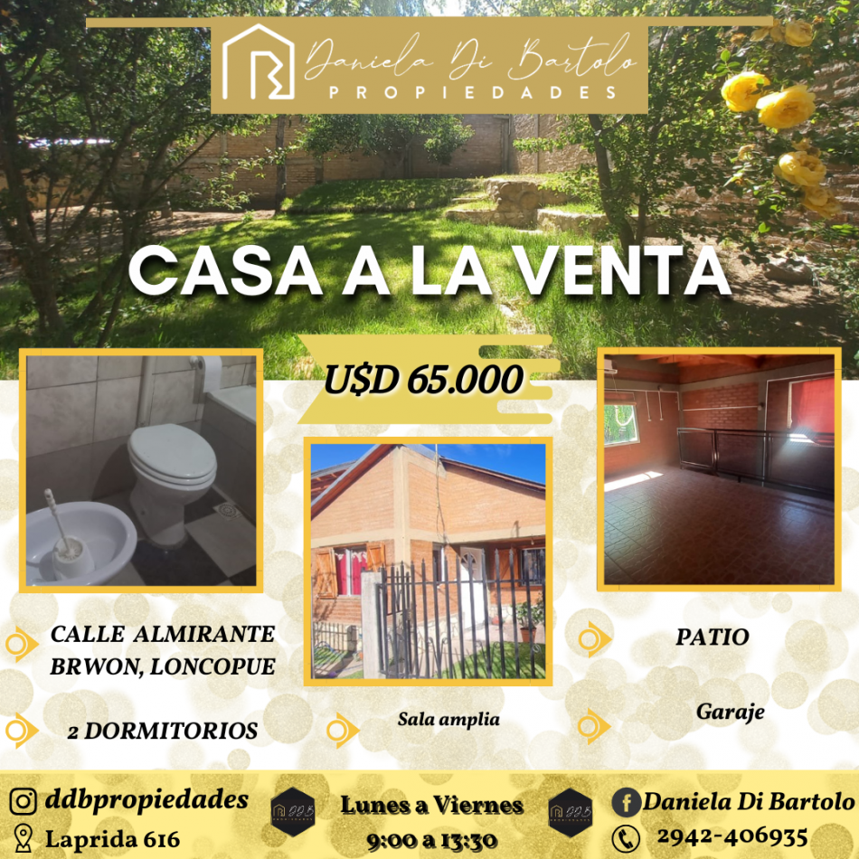 CASA AMPLIA- LONCOPUE