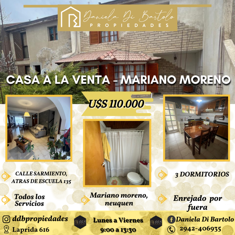 CASA EN MARIANO MORENO, NEUQUEN