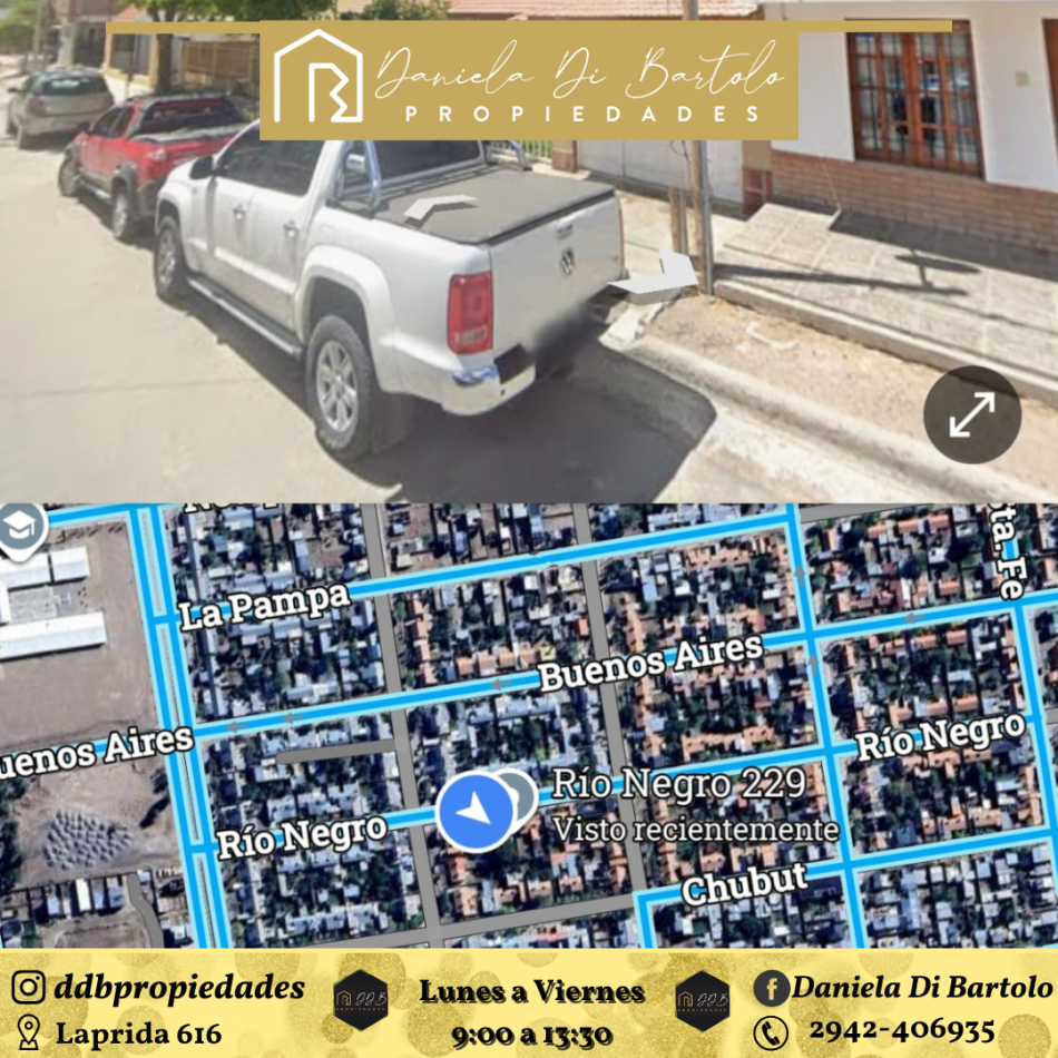 CASA EN VENTA, ZAPALA - CALLE RIO NEGRO