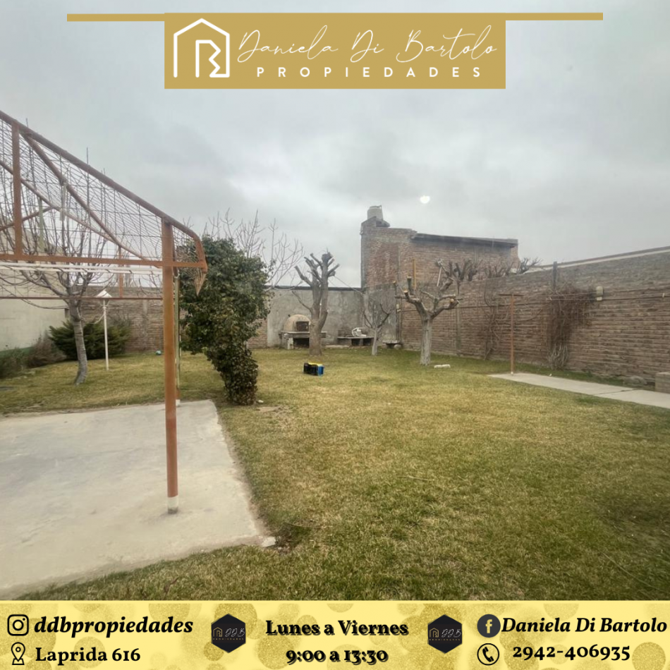 CASA EN VENTA- ZAPLA, CALLE CATRIEL- CREDITO HIPOTECARIO