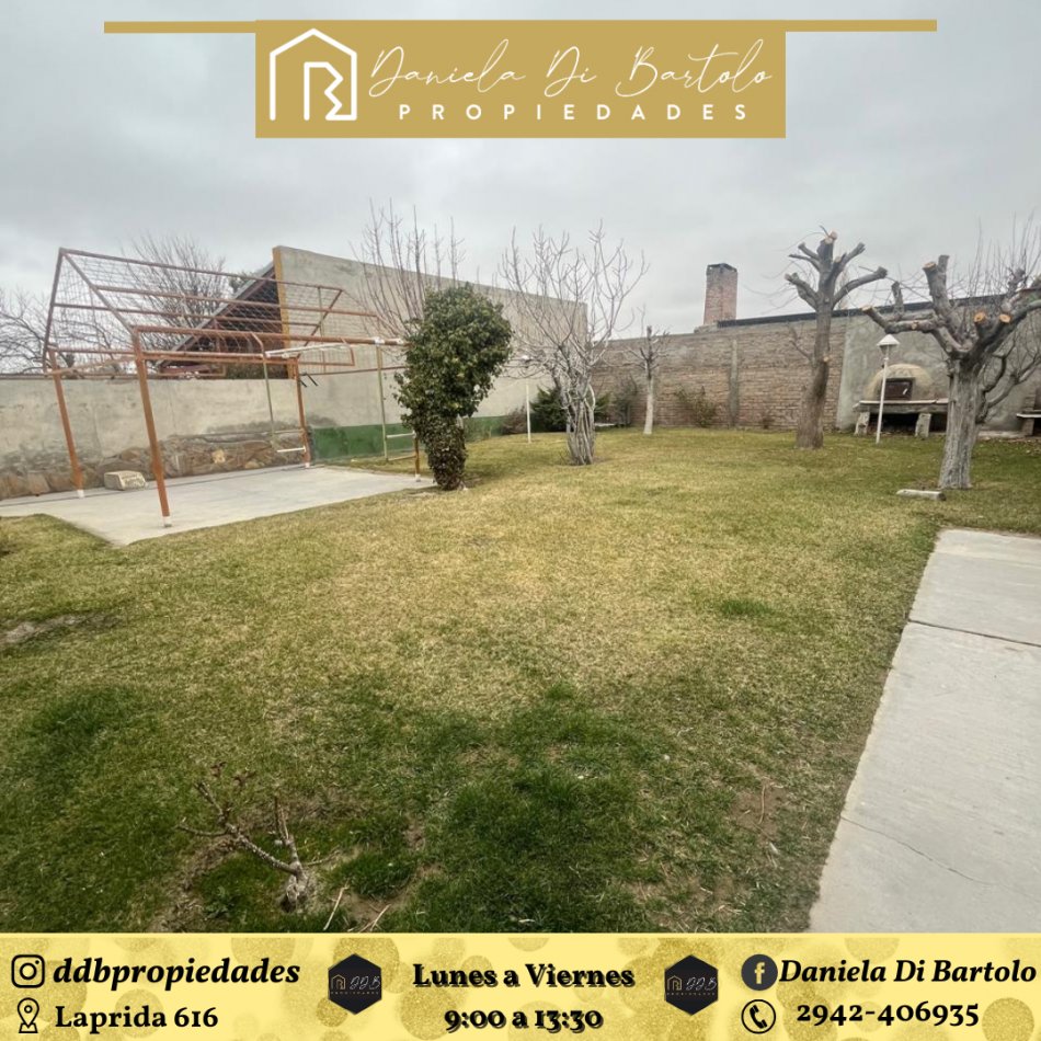 CASA EN VENTA- ZAPLA, CALLE CATRIEL- CREDITO HIPOTECARIO