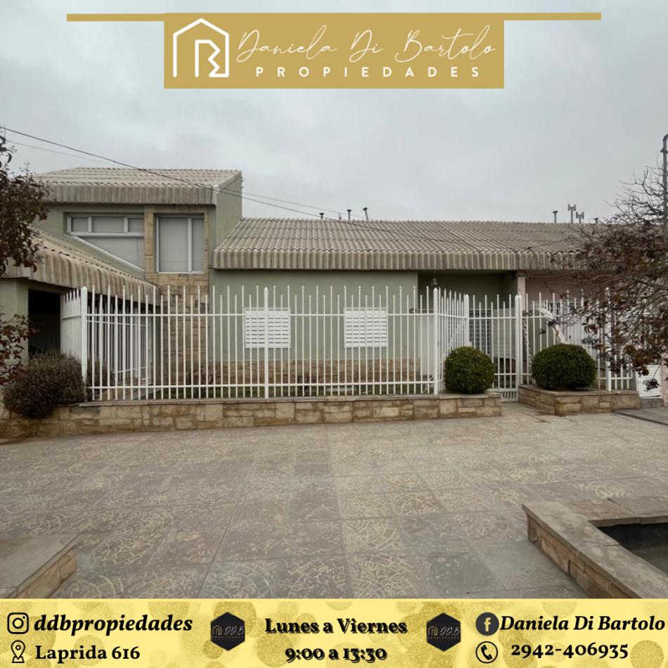 CASA EN VENTA- ZAPLA, CALLE CATRIEL- CREDITO HIPOTECARIO