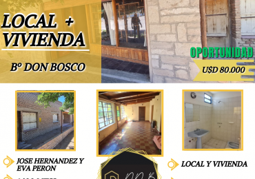 CASA Y LOCAL EN VENTA!!!