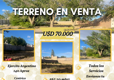 TERRENO CENTRICO EN VENTA